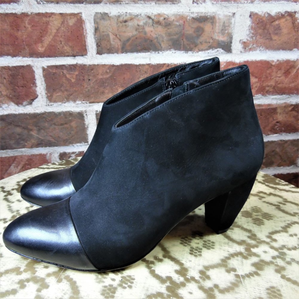 Loeffler Randall Black Suede Ankle Boots